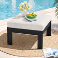 SERWALL Outdoor Ottoman with Cushions by SERWALL