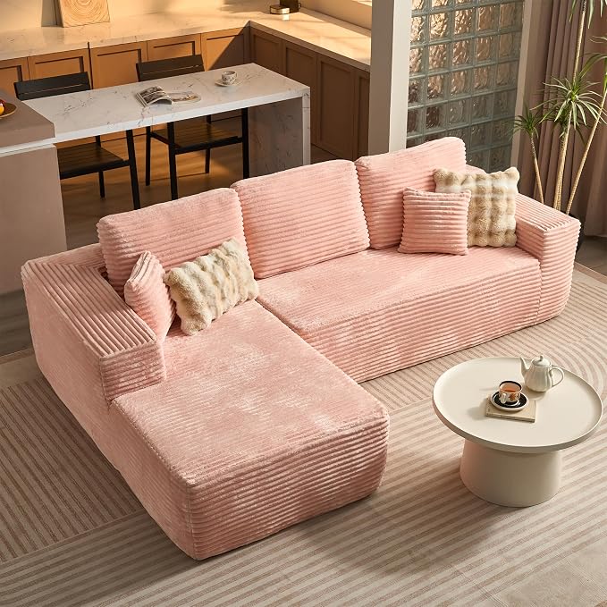 ovios 104" Cloud Boneless Couch - Image 7
