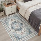 Madane Washable Entry Rug 3x4 Area Rugs - Image 3
