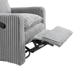 Oxford Baby Uptown Upholstered Glider Recliner Rocking Chair 360° Swivel - Image 8