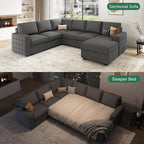 HONBAY Sectional Sleeper Sofa - Image 3