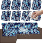 Smiry Waterproof Patio Cushion Covers, Stretch Outdoor Furniture Covers | Couch by Smiry