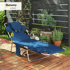 Outsunny Chaise Lounge Chair Outdoor - Image 2