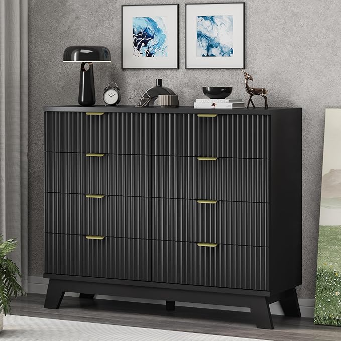 Fluted Dresser for Bedroom - Image 4