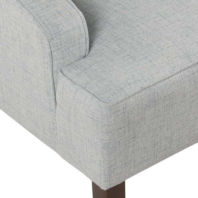HomePop Swoop Arm Living-Room-Chairs, Soft Dove Gray - Image 8