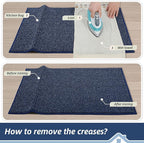 BEQHAUSE Kitchen Rugs and Mats 2PCS Non-Slip, Machine Washable Rugs - Image 9