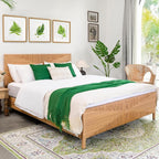 Yechen Boho Full Bed Frame by Yechen