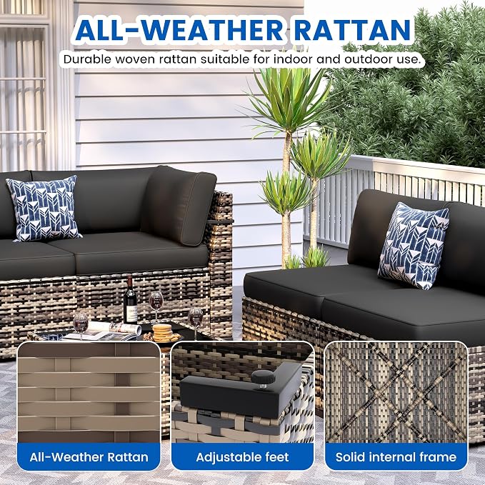 8-Piece Patio Furniture Set - Image 5