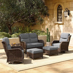 HILLGA 6-Piece Luxury Patio Furniture Set by HILLGA