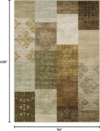 UERMEI 8x10 Area Rug for Living Room - Image 2