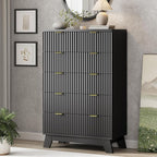 Xixini Fluted Dresser for Bedroom by Xixini