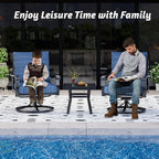 HOMREST Outdoor Swivel Rocker Patio Chairs - Image 7
