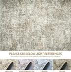 9x12 Area Rugs for Living Room Washable Bedroom Dining Room Beige Brown | - Image 6