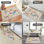 HEBE Indoor Door Mat 2'x3', Washable Welcome Mat - Image 5