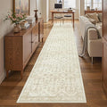 Soalmost Runner Rug 2x12 Washable Hallway Kitchen Runners Beige/Brown | by Soalmost