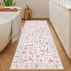 DUKINO 2x10 Kitchen Runner Rug, Soft Non Slip Animal Washable Rug, Non-Shedding - Image 9