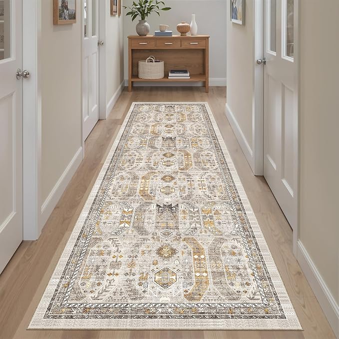 Madane Kitchen Runner 2'6''x8' Soft Rug Runners - Image 2