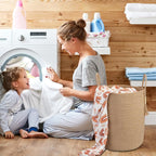 XUANGUO Rope Laundry Basket Laundry Hamper - Image 4