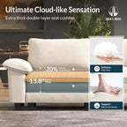 HERA'S HOUSE 158" Modular Sectional Sofa, Oversized U Shaped Couches - Image 6