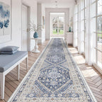 3x20 Runner Rug Non Slip, Washable Hallway Runner Rug, Living Room, Dining Room - Image 5