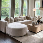 Acanva Luxury Modern Tight Curved Back Velvet Sofa, Minimalist Style Comfy Couch - Image 5
