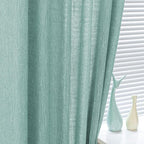 MYSKY HOME Turquoise Living Room Curtains - Image 4