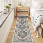 Runner Rug 2x8 Runners for Hallways Washable Rugs, Non Slip Low Pile Soft - Image 5