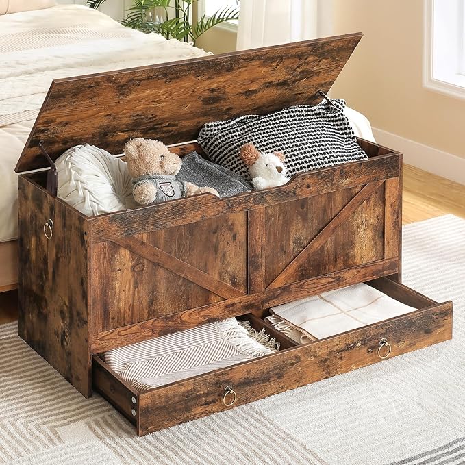 HOOBRO Storage Chest, 39.3" Toy Chest - Image 5
