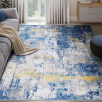 RELEANY Washable 6'x9' Abstract Area Rug - Image 2