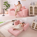 MAXYOYO Convertible Sofa Bed, 2 in 1 Folding Couch Bed by MAXYOYO