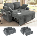 Ihanherry 59-inch Corduroy Convertible Sofa Bed by iHanHerry