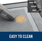 OLANLY Front Door Mat Outside 59x23, All-Season Heavy-Duty Rubber Doormat | Ash - Image 5