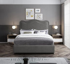 Meridian Furniture FelixGrey-Q Felix Collection Modern | Contemporary Linen - Image 5