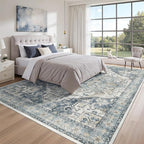 9x12 Area Rugs for Living Room, Large Washable Rug, Dining Room, Low Pile - Image 9