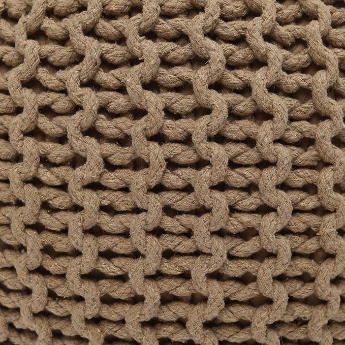 REDEARTH Round Pouf Ottoman - Image 7