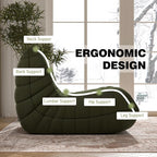 Bean Bag Chair, Fireside Chair Bean Bag Sofa Large Bean Bag Chair - Image 5