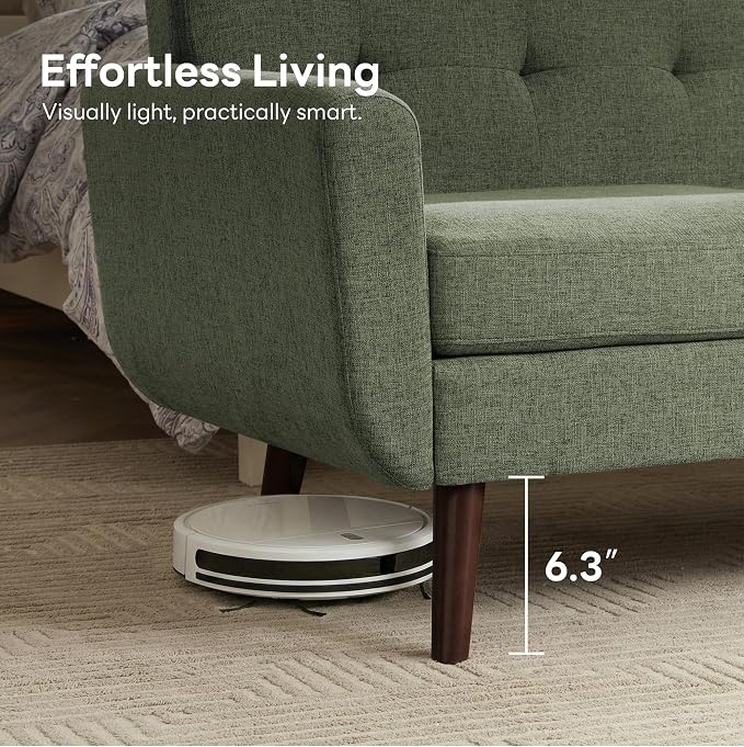 Tbfit 65" W Loveseat Sofa, Mid Century Modern Couches Love Seats - Image 6