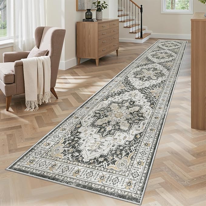 Madane Washable Runner Rugs 2x10 Long - Image 4