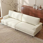 Modern Upholstered Sofa Couch, 86.61” Wide Mid-Century Fabric Sofa - Image 4