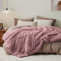 Bedsure GentleSoft Fluffy Dusty Pink King Size Blanket by Unknown