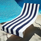 COTTON CRAFT Beach Lounge Chair Cover – 2 Pack Euro Spa Waffle Terry Towel - Image 5
