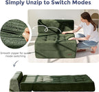 MAXYOYO 8" Folding Sofa Bed, Fold Out Chair Bed Sleeper Chair, Convertible - Image 8