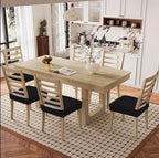 Smiry Waterproof Seat Covers for Dining Room Chairs Set of 10, Stretch Jacquard - Image 8