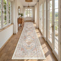 Hallway Runner Rug 2x12 Extra Long Washable Runner, Non Slip Runner by Restydon