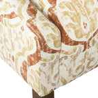 Homepop Home Decor | Upholstered Classic Swoop Arm Accent Chair | Accent Chairs - Image 7