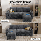 Vipbear 86" Modular Sectional Sleeper Sofa - Image 6