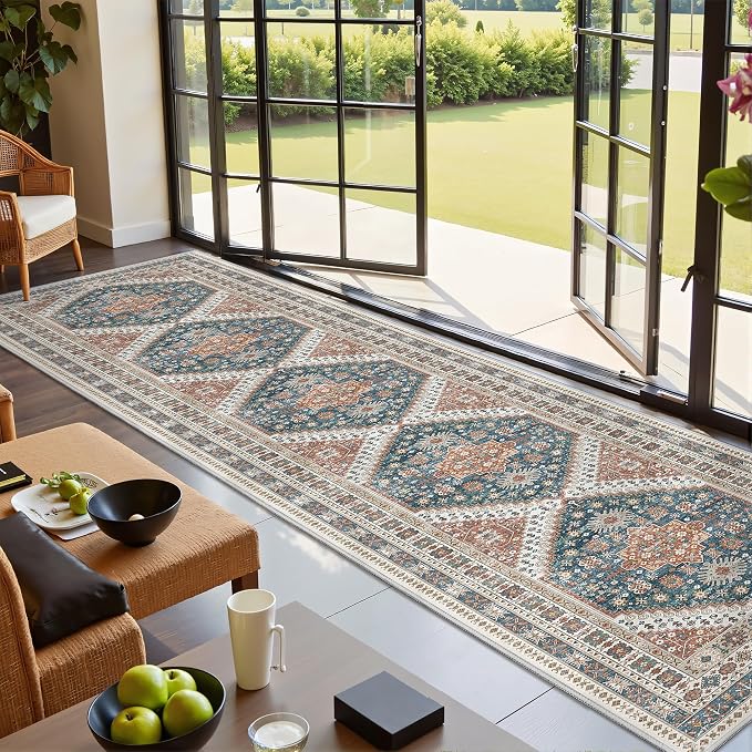 Hallway Runner Rug 2x12 Extra Long Washable Runner, Non Slip Runner - Image 4