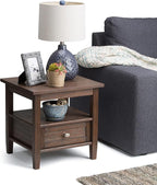 SIMPLIHOME Warm Shaker End Table - Image 11