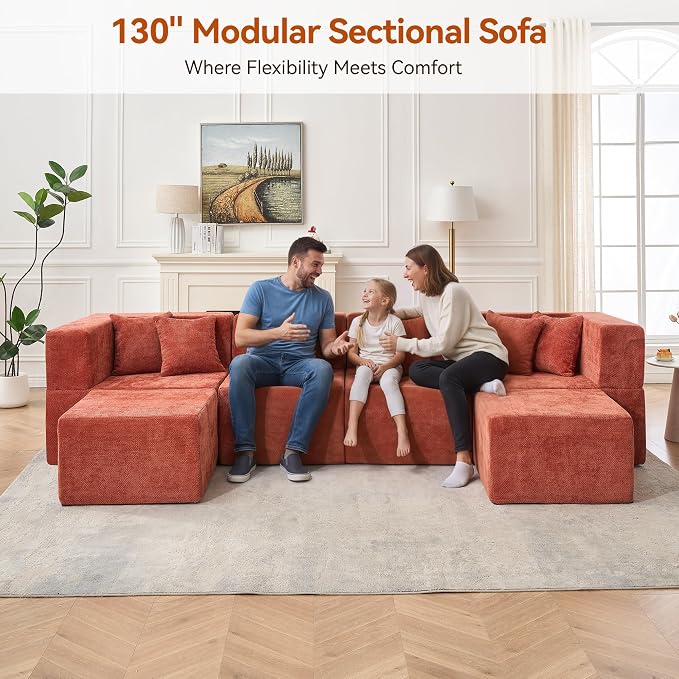 MONVANE Modular Sectional Cloud Couch - Image 7