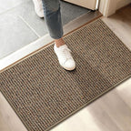 BEQHAUSE Dirt Trapper Door Mat 17" x 30", Non-Slip Doormats, Dirt Resist and by BEQHAUSE